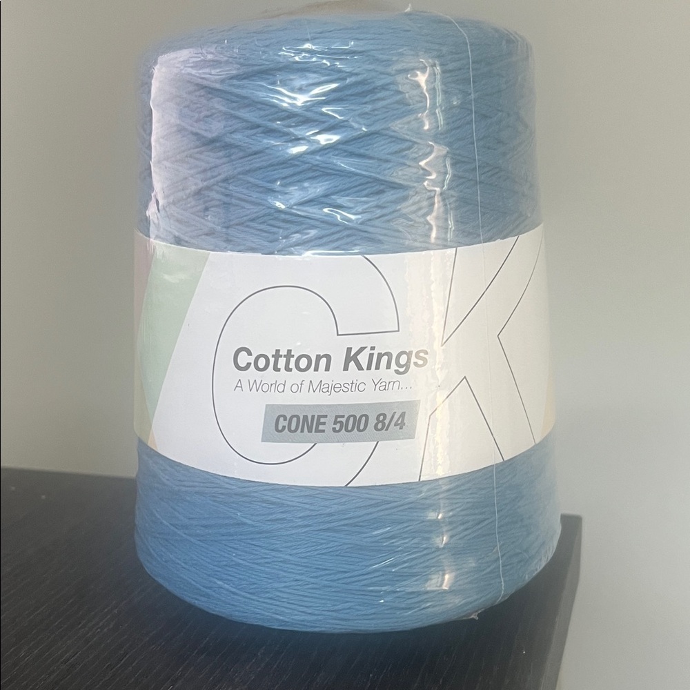 Cotton Kings Cone 500 8/4. color Cornflower 1859 yards